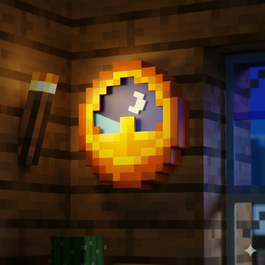 Reloj Minecraft - CreeperShop