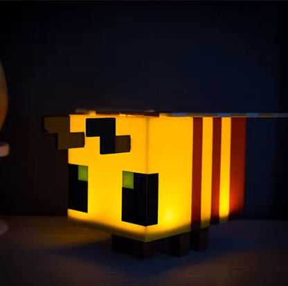 Abeja de Minecraft - Lámpara